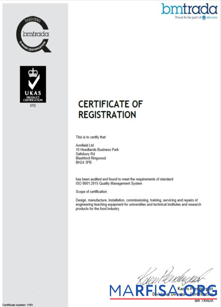 Premium Vereinigtes Königreich BMTrada Zertifikat of Unternehmen Registrierung Word and PDF Vorlage