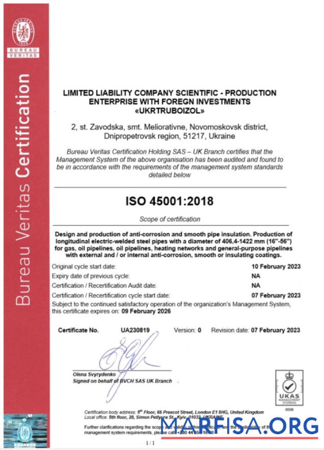 Realistisch Vereinigtes Königreich Bureau Veritas ceritificate of Geschäft Registrierung Word and PDF Vorlage