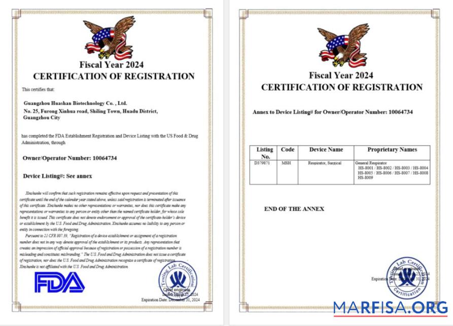 Bearbeitbar USA Zertifikat of Registrierung Word and PDF Vorlage