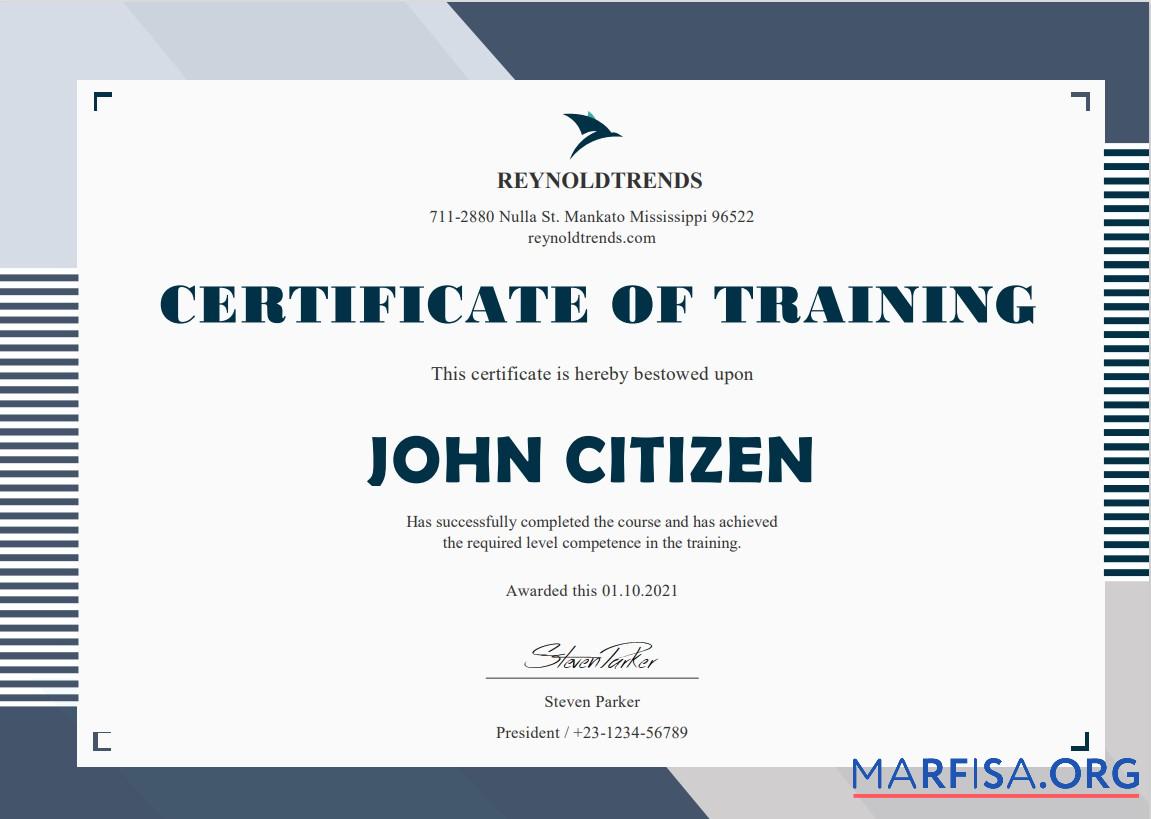 USA Unternehmen Training Cert Vorschau