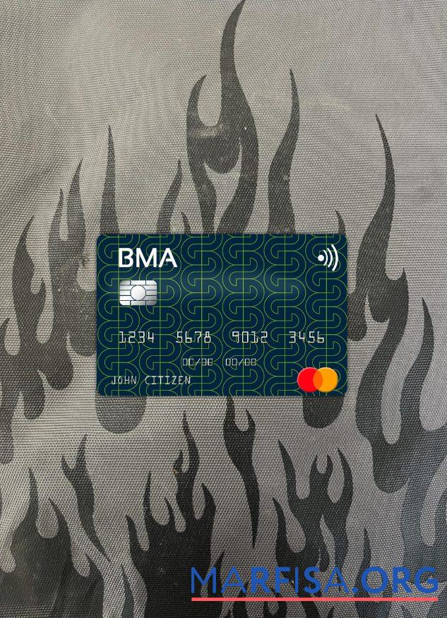 Афганистан Банковский Millie Afghan mastercard фотообраз Лицевая сторона предпросмотр