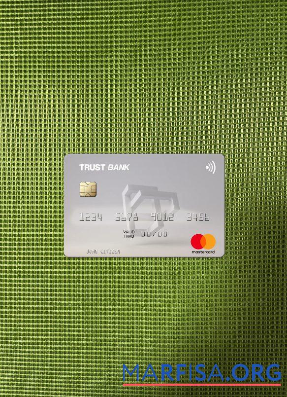 Алжир Trust Банковский Alge╠üria mastercard фотообраз Лицевая сторона макет