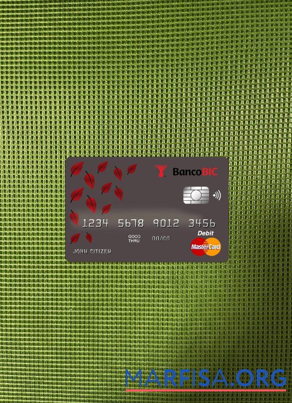 Ангола Banco BIC Банковский master Карта фотообраз Лицевая сторона предпросмотр
