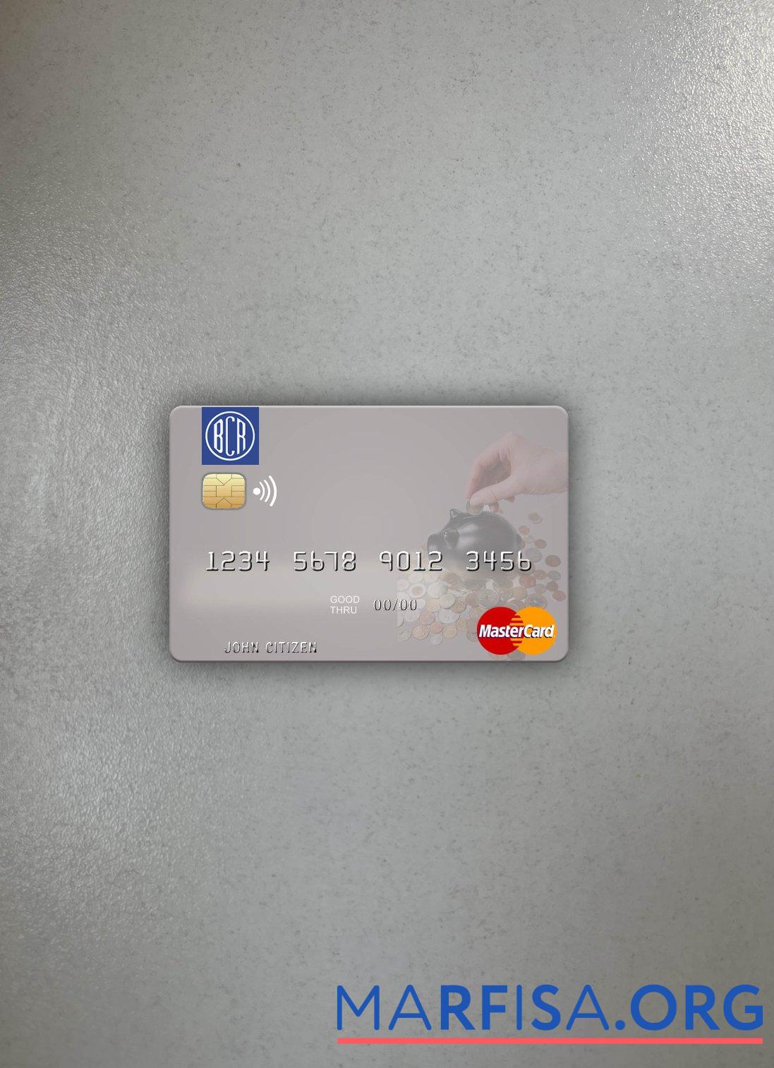 Сальвадор Banco Central de Reserva de Сальвадор mastercard фотообраз Лицевая сторона дизайн