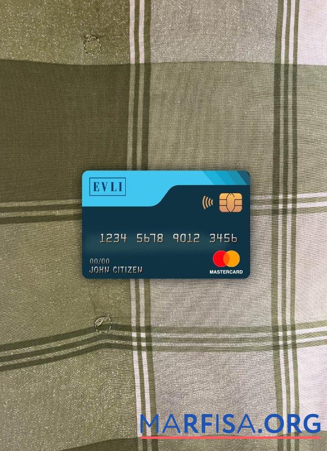 Финляндия Evli Банковский mastercard фотообраз Лицевая сторона предпросмотр