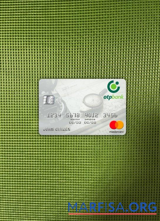 Венгрия OTP Банковский mastercard фотообраз Лицевая сторона образец