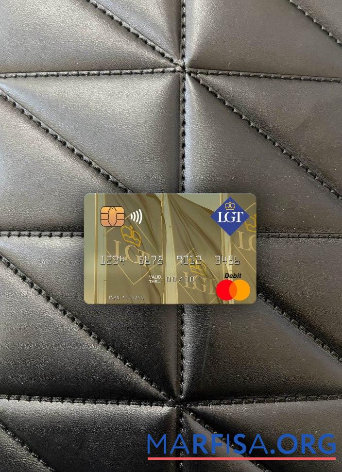 Лихтенштейн LGT Банковский mastercard photolookfront предпросмотр