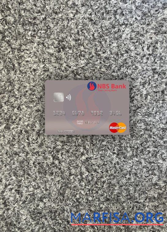 Малави NBS Банковский mastercard фотообраз Лицевая сторона шаблон