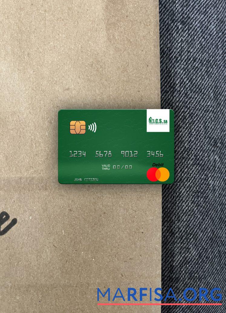 Мали Banque Commerciale du Sahel mastercard фотообраз Лицевая сторона предпросмотр