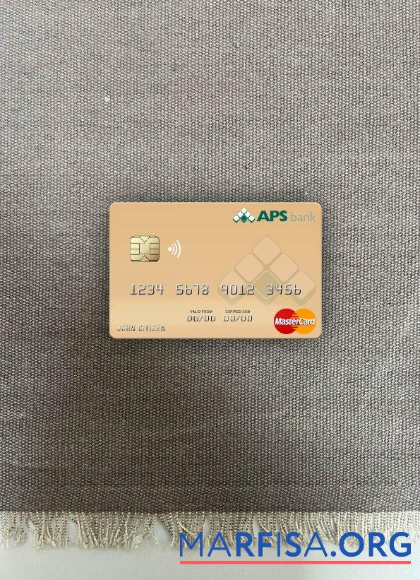 Мальта APS Банковский Limited mastercard фотообраз Лицевая сторона макет