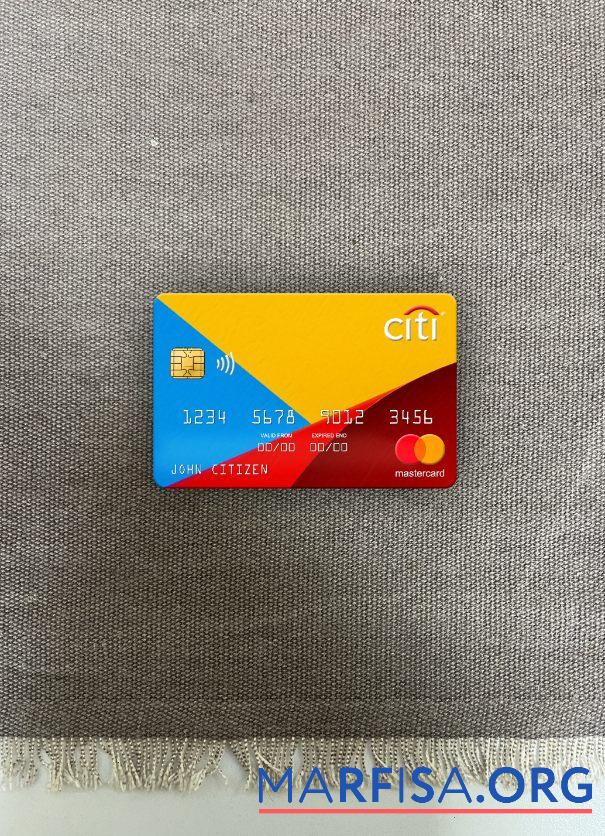 Нидерланды Citibank mastercard фотообраз Лицевая сторона предпросмотр
