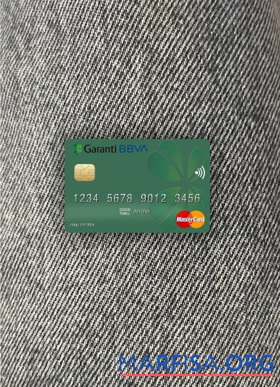Румыния Garanti BBVA mastercard фотообраз Лицевая сторона предпросмотр