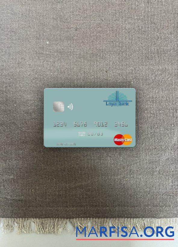 Saint Lucia Loyal Банковский Limited mastercard фотообраз Лицевая сторона образец