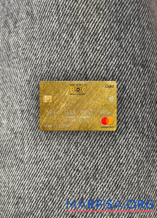 Шри-Ланка Банковский of Ceylon Банковский mastercard gold фотообраз Лицевая сторона макет