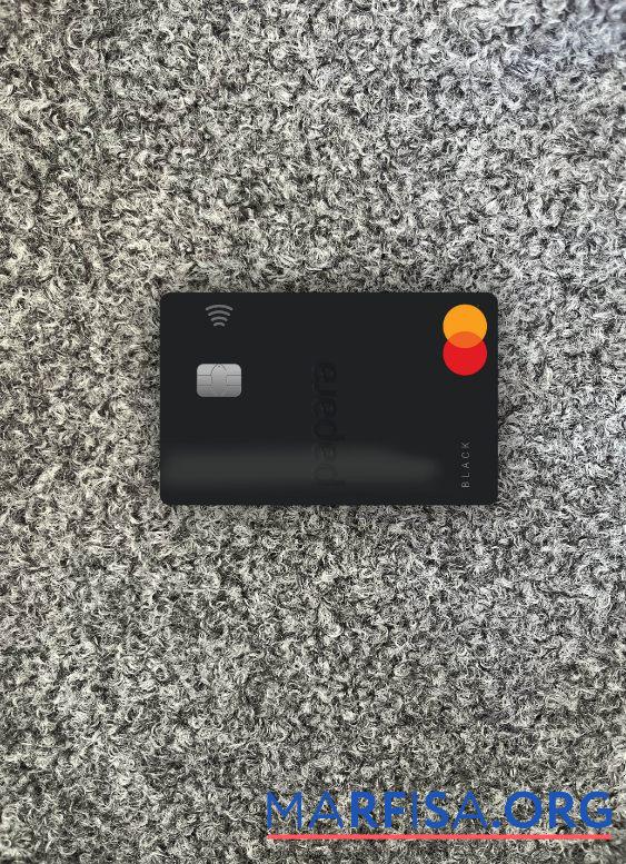 Турция Papara mastercard фотообраз Лицевая сторона дизайн