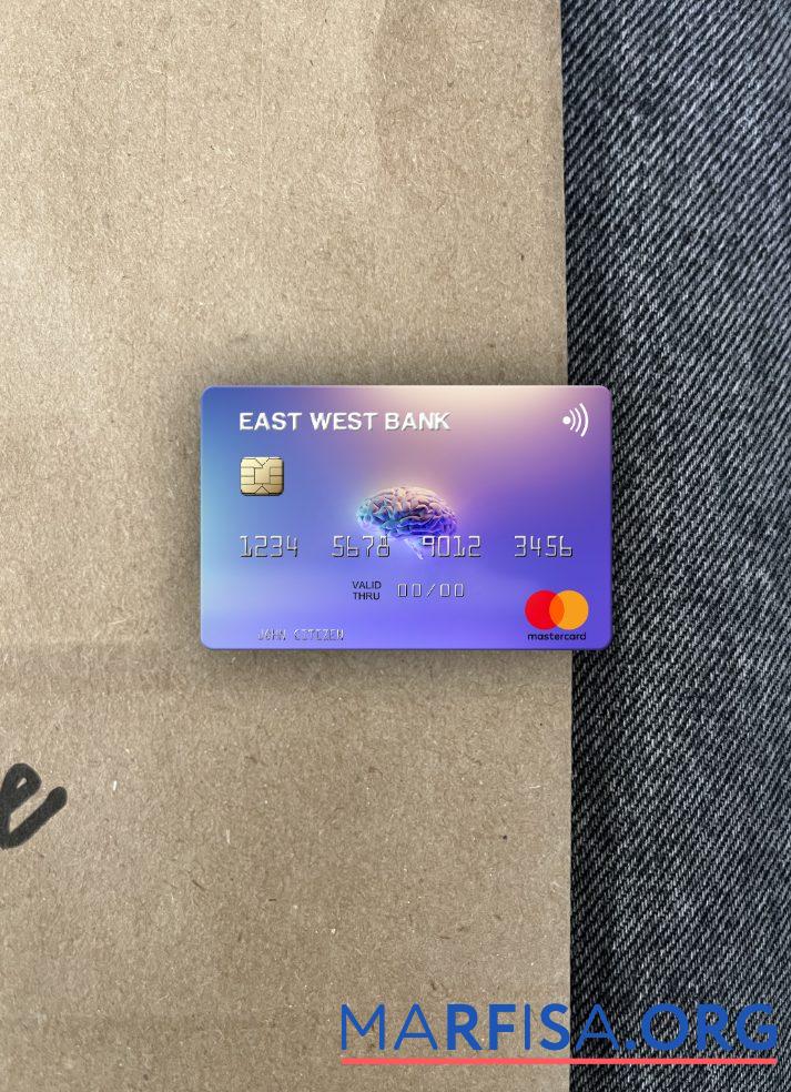 США East West Банковский mastercard фотообраз Лицевая сторона предпросмотр