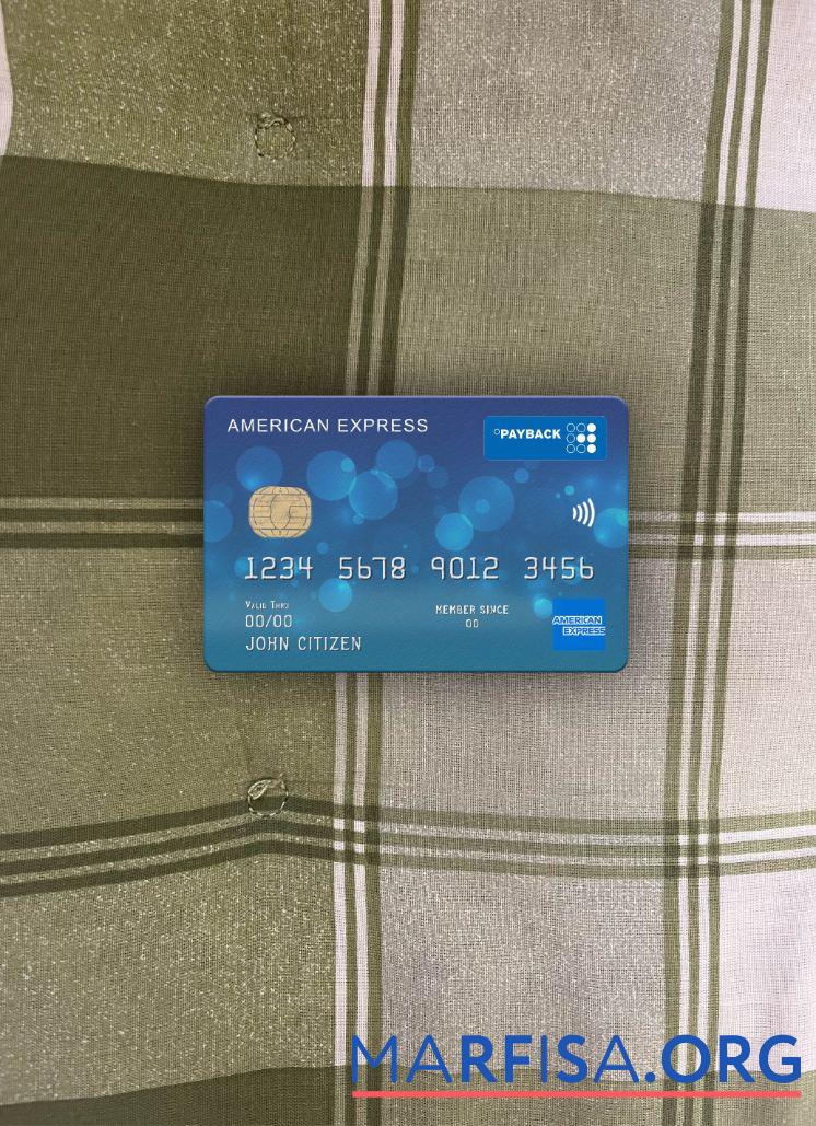 США First Банковский of Wiki AMEX payback Карта фотообраз Лицевая сторона дизайн