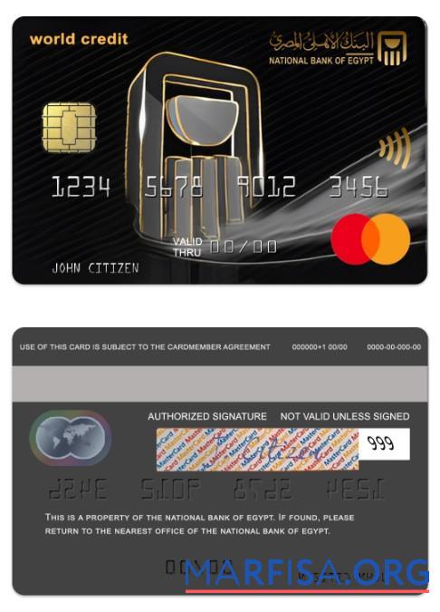 Египет национальный Банковский of Египет world mastercard предпросмотр
