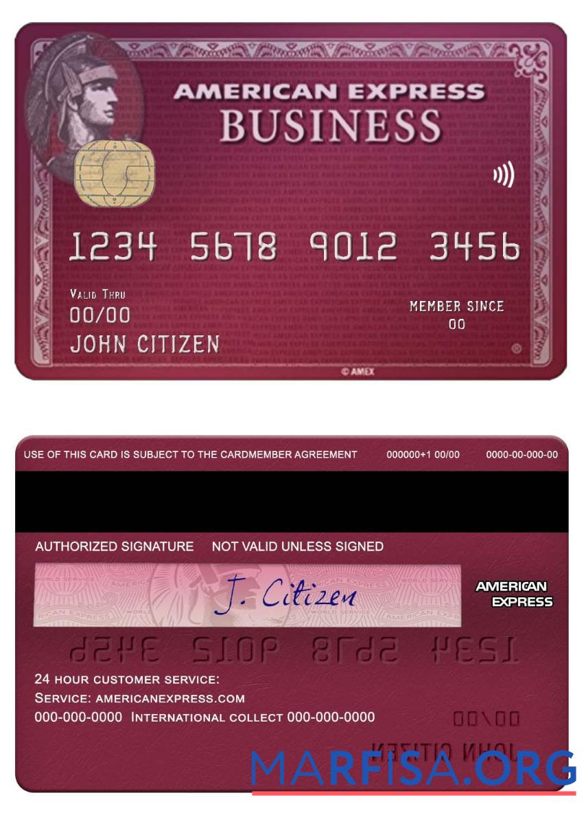 США BB&T Corp. Банковский amex Бизнес plum Карта образец