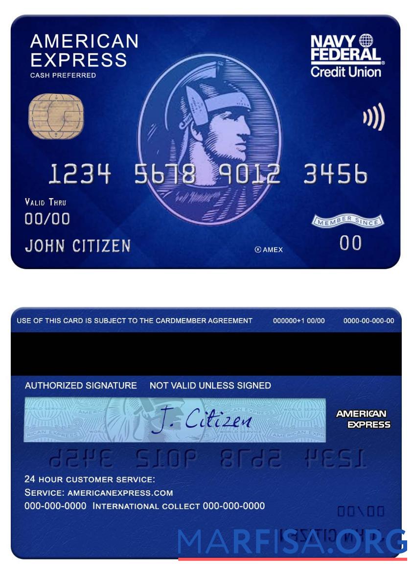 США Navy Federal союз Банковский amex синий cash preferred предпросмотр