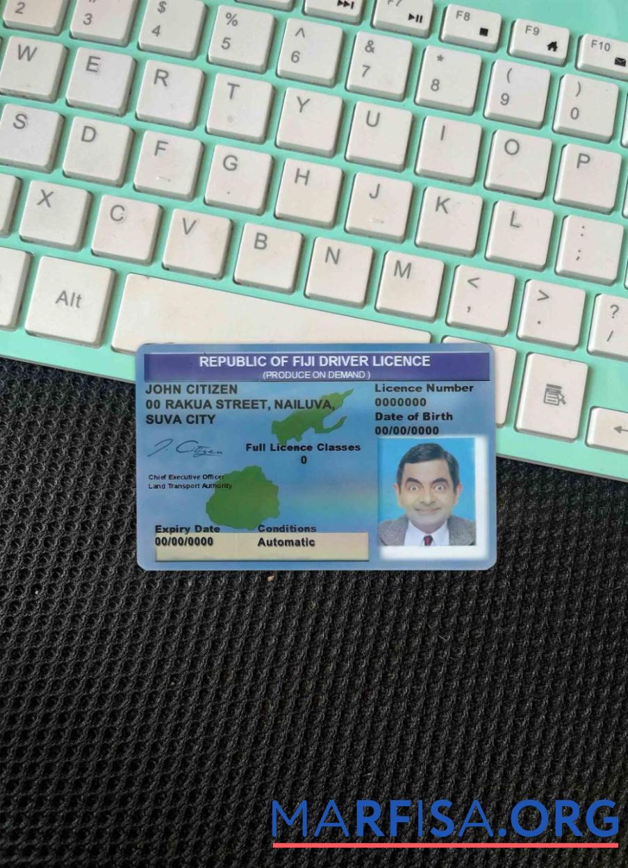 Фиджи DL фотообраз Лицевая сторона образец