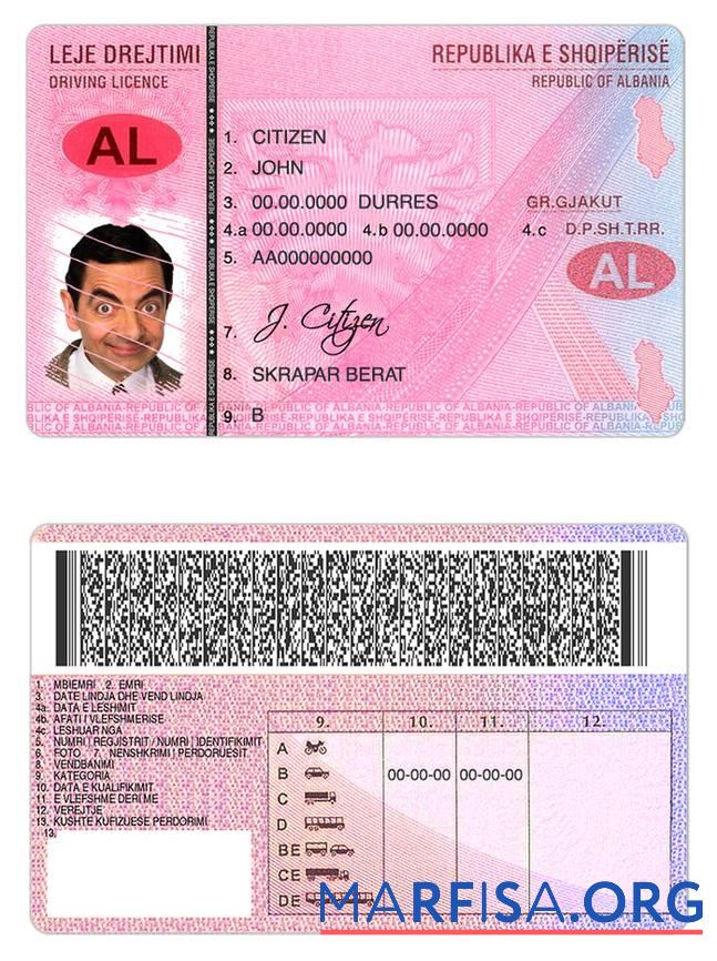 Albanien DL (2005 2015) Mockup