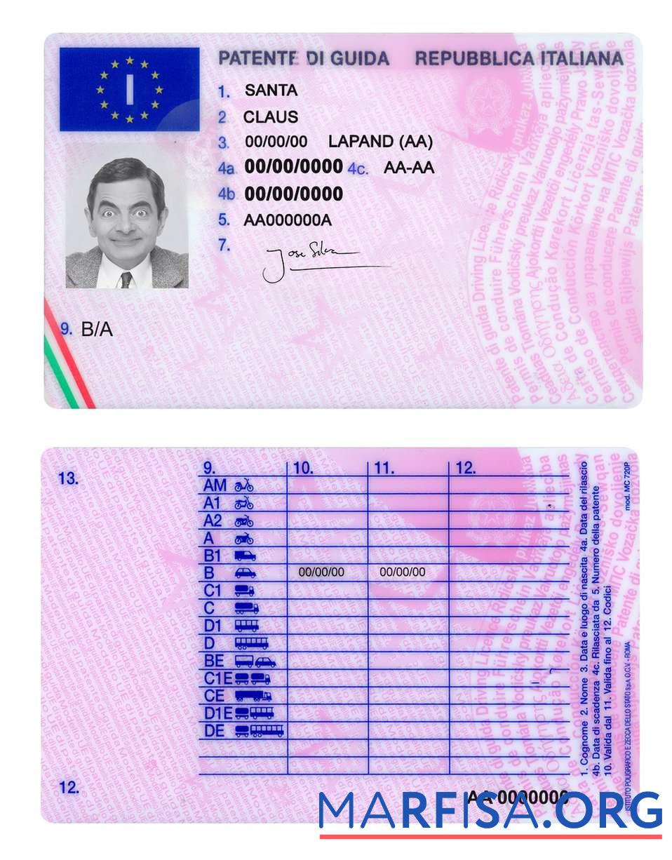 Italien Führerschein Vorschau