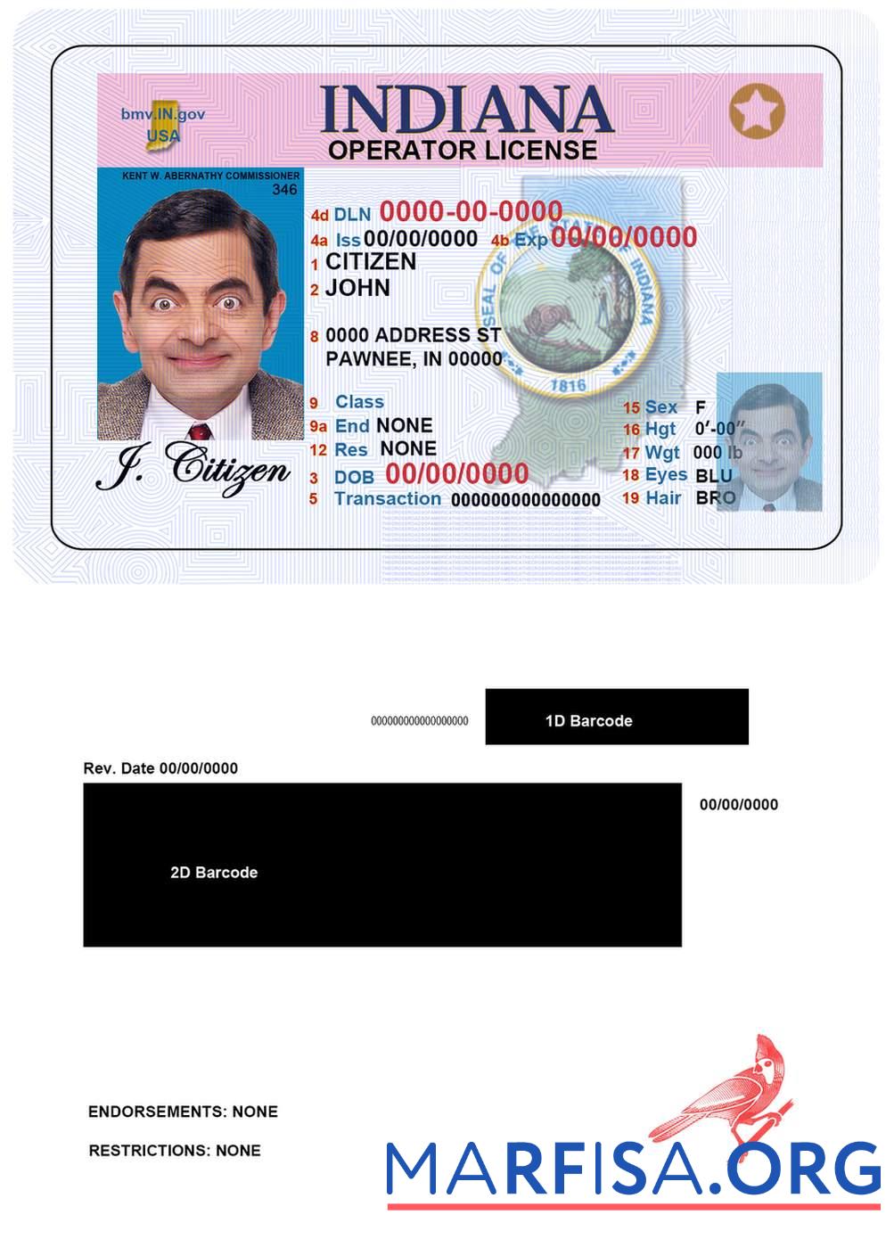 USA Indiana DL Probe