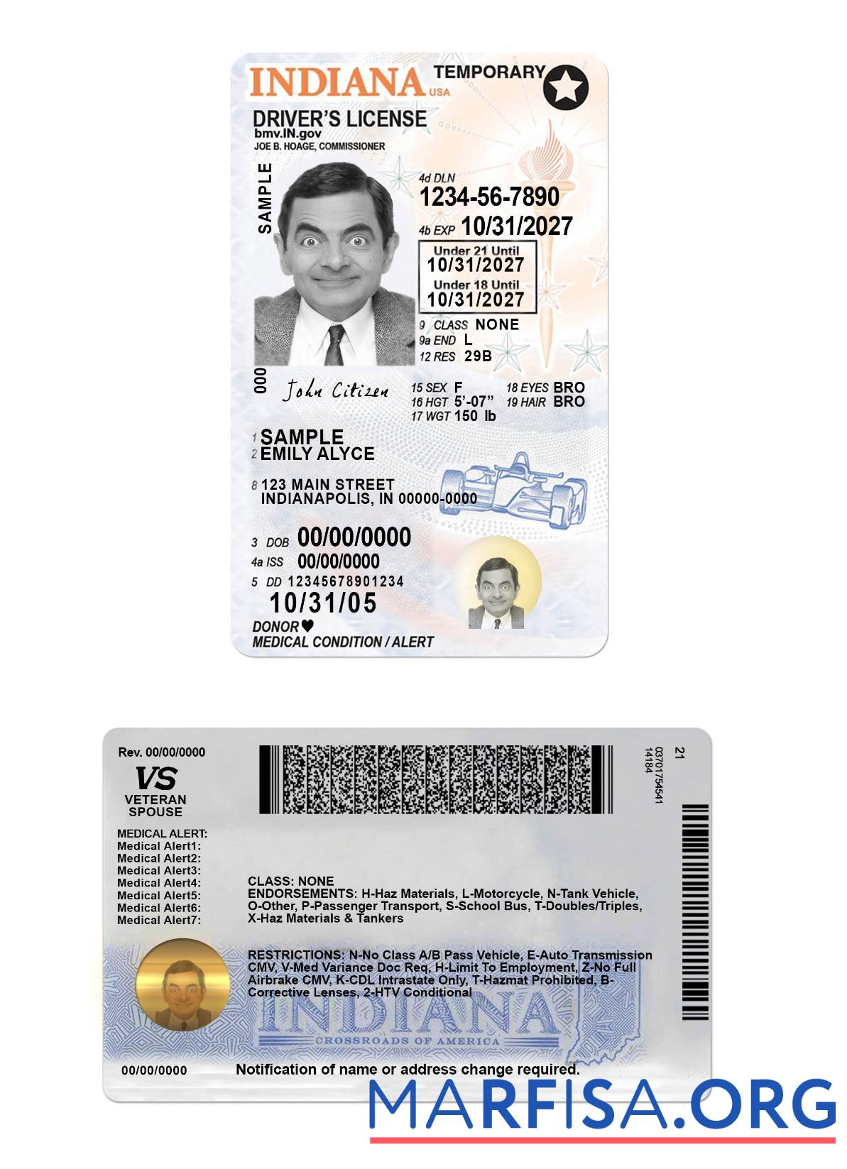 USA Indiana Führerschein under 21 Vorschau