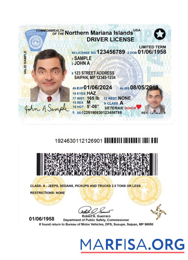 USA Northern Mariana Islands 2019 Gegenwärtig Design