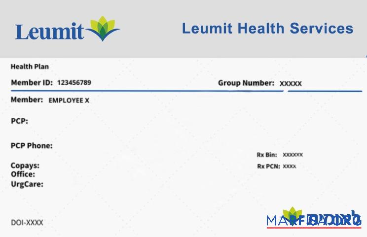 Israel Gesundheit Versicherung Karte Probe