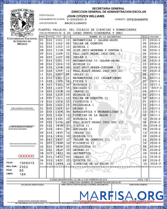 Мексика Universidad Nacional Autonoma de Мексика Secretaria General макет