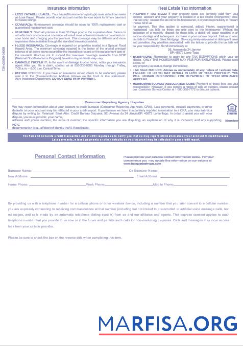 Togo Financial Bank Hypothek Kontoauszug in Word and PDF Formate, 3 pages 3 Mockup