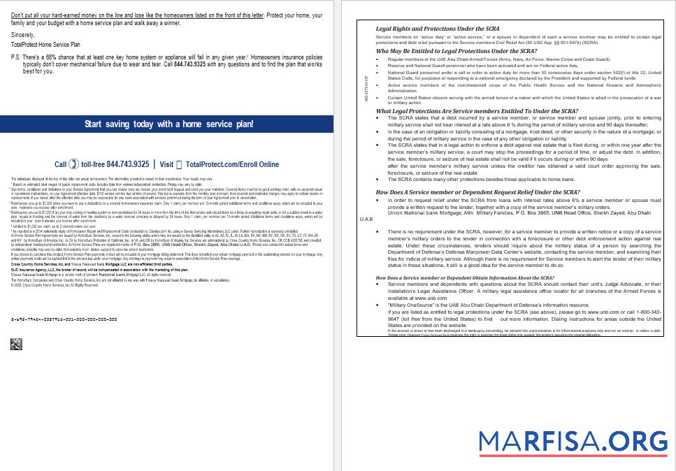 VAE Abu Dhabi Union National Bank Hypothek Darlehen Kontoauszug in Word and PDF Formate , 8 pages 7 8 Probe