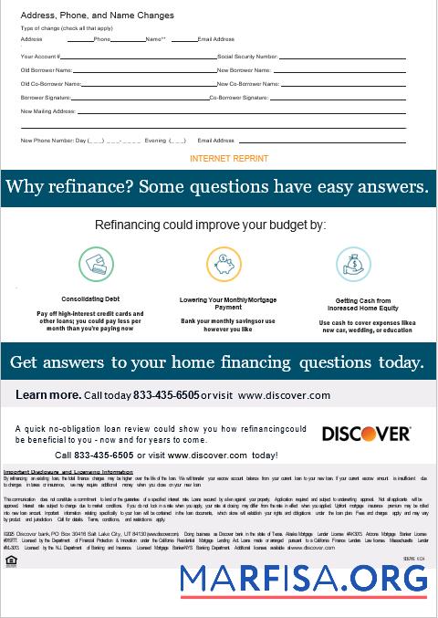 USA Discover Bank Hypothek Kontoauszug in Word and PDF Formate, 3 pages 3 Vorlage