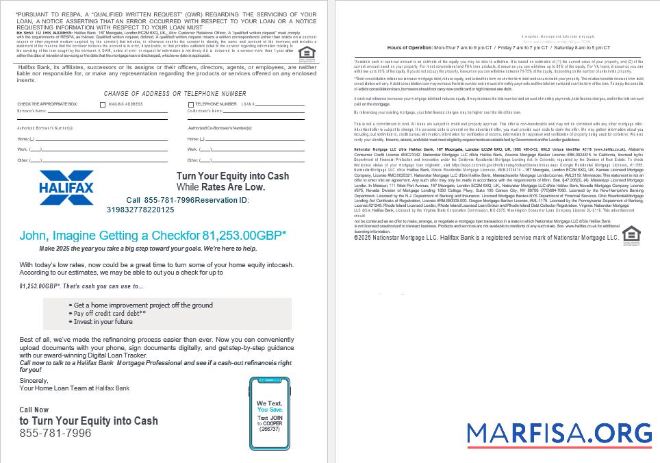 Vereinigtes Königreich Halifax Bank Hypothek Darlehen Kontoauszug in Word and PDF Formate , 4 pages 3 4 Vorschau
