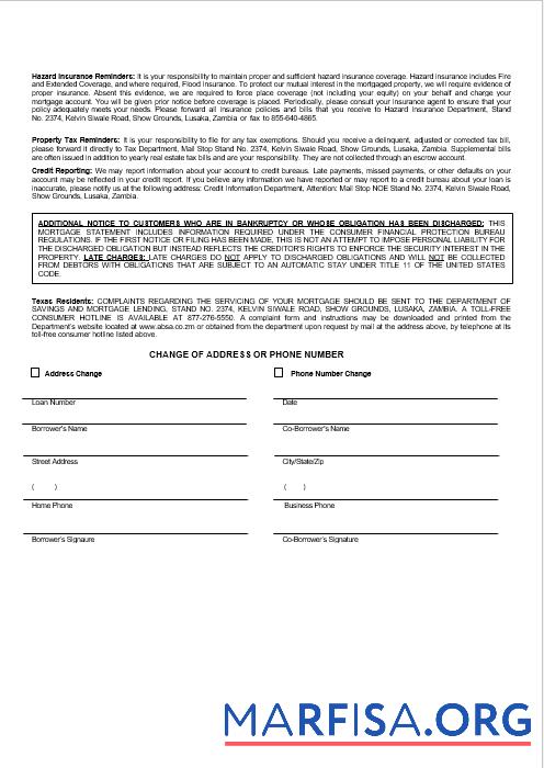 Zambian Absa Bank Hypothek Kontoauszug in Word and PDF Formate Vorlage