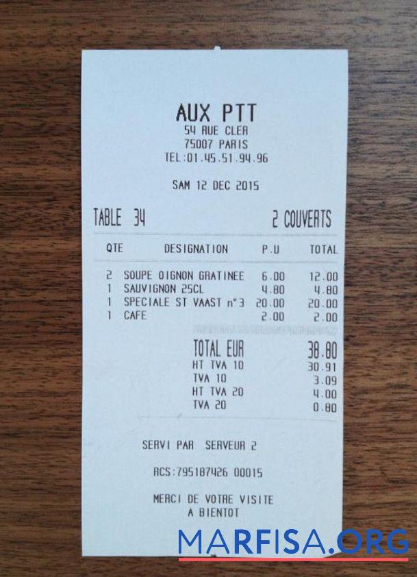 Aux Ptt Zahlung check Probe