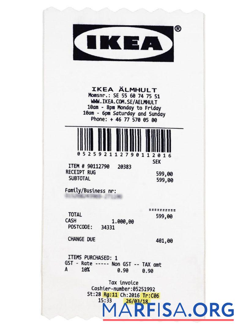 Ikea global Unternehmen Zahlung check Design