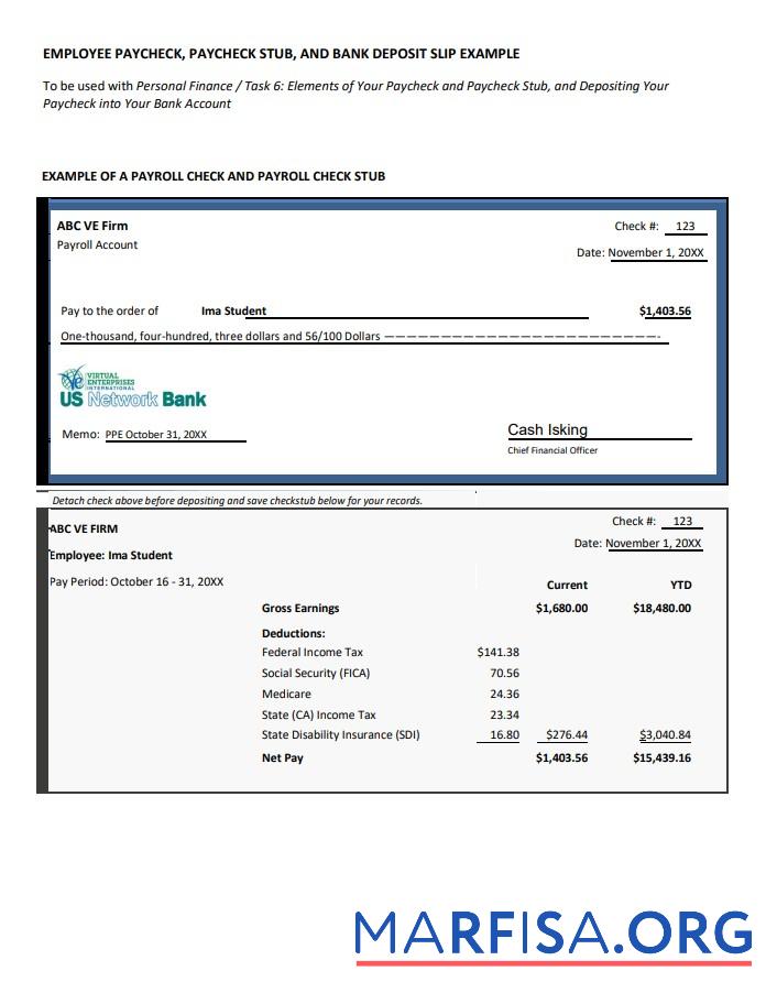 Employee paycheck, paycheck stub and Банковский Депозит slip дизайн