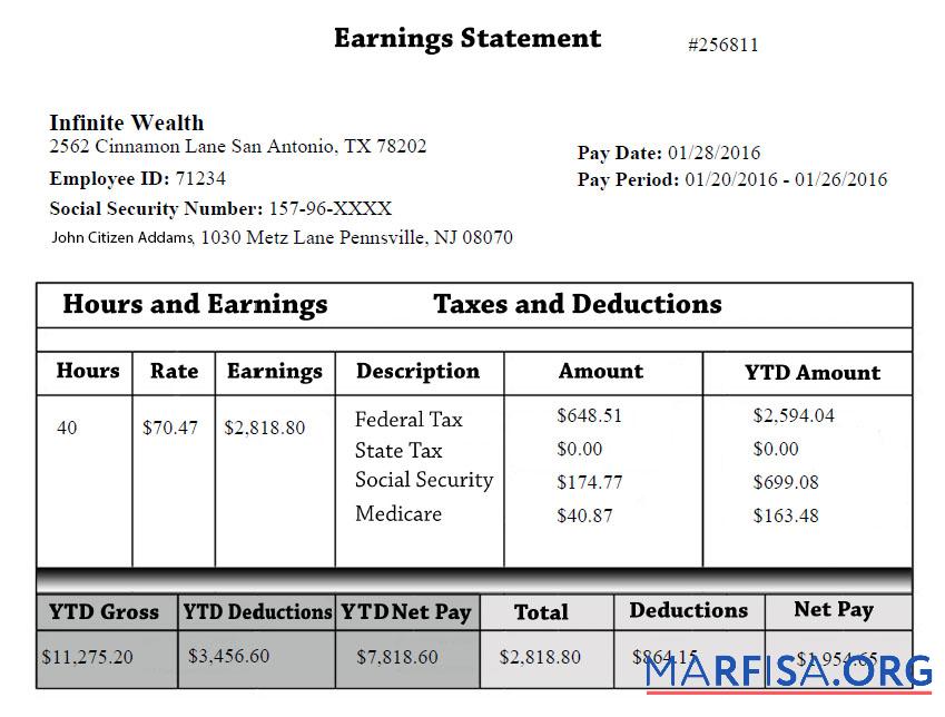 Infinite wealth Австралия earning Выписка из банка предпросмотр