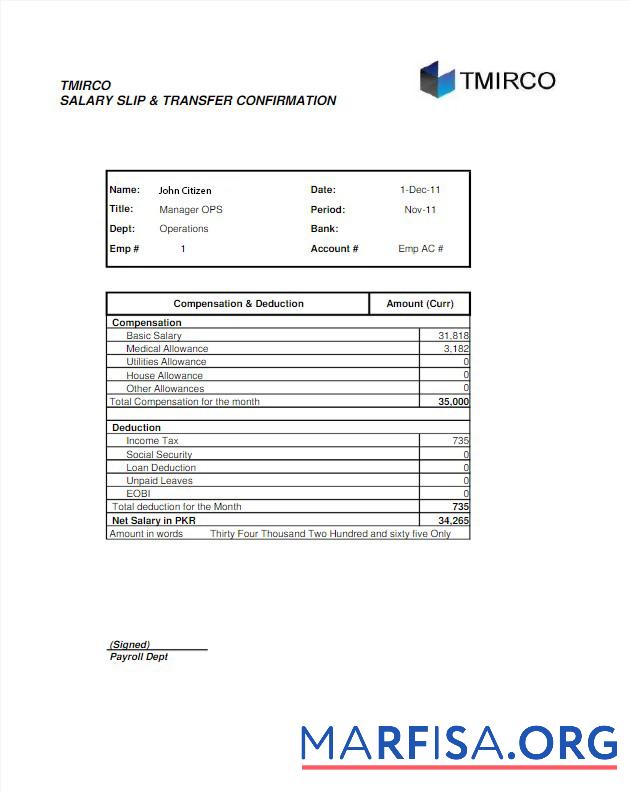 Пакистан Tmirco Компания earning statemetn предпросмотр