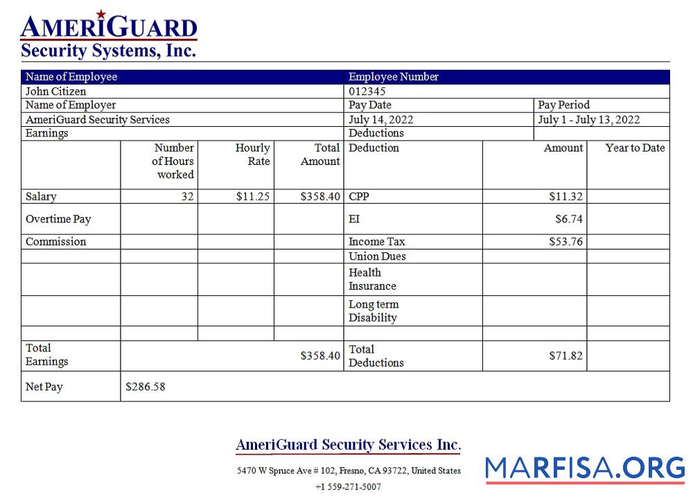 США AmeriGuard Security Services Inc security Компания предпросмотр