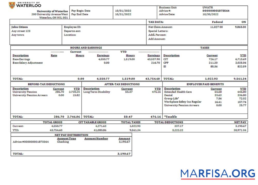США Образовательный Компания employee sheet предпросмотр