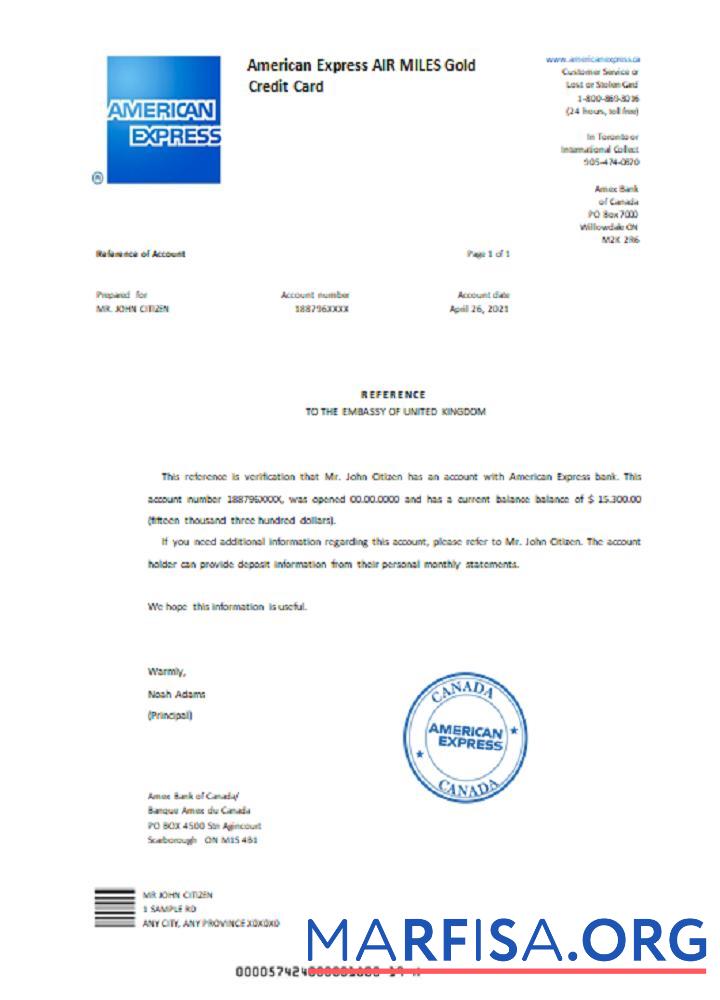 Канада American Express Air Miles Gold Кредит Карта Справка дизайн