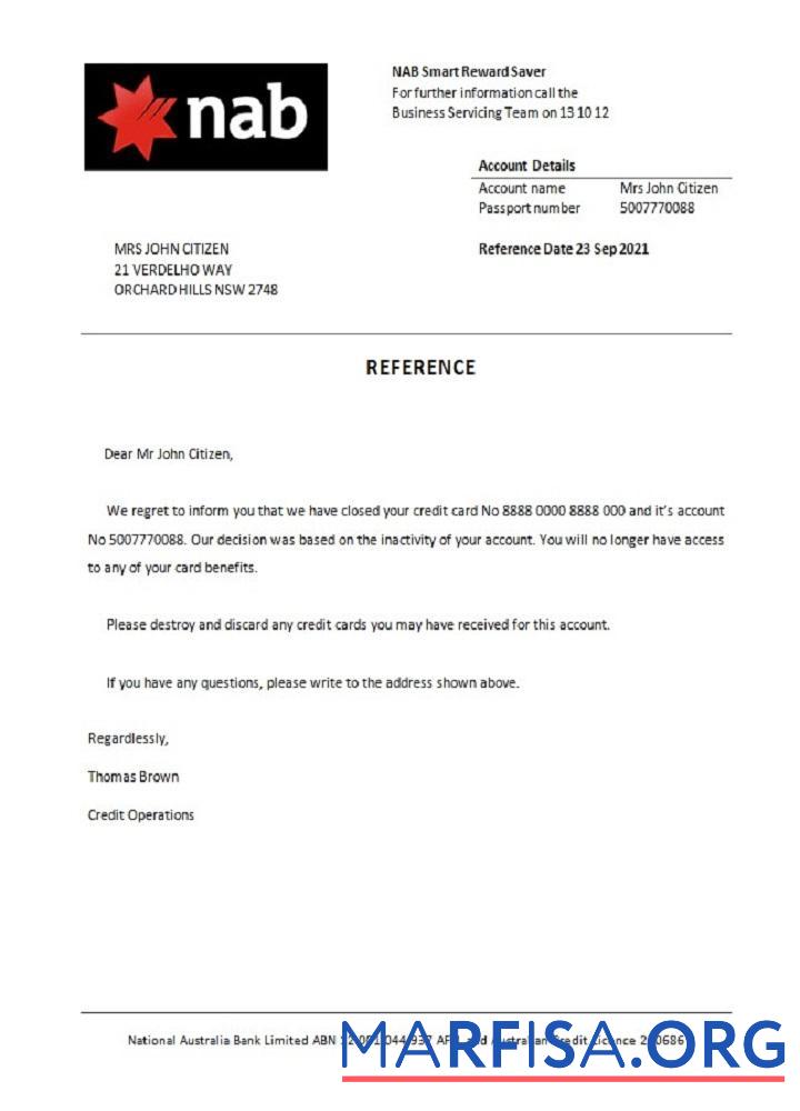 США Nab closure Справка образец