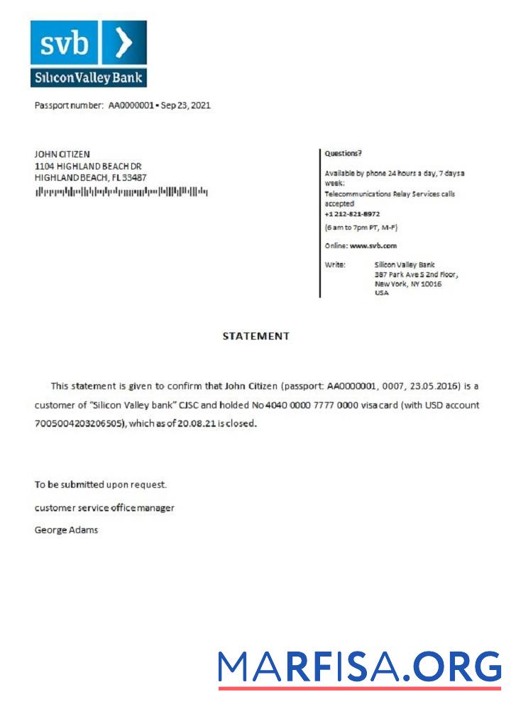 США Silicon Valley Банковский closure Справка предпросмотр