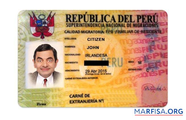 Peru Wohnsitz Genehmigung Vorschau