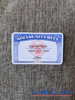 USA SSN Foto-Look Grau Jeans Hintergrund Vorderseite Vorschau