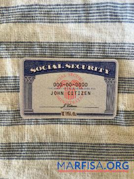 USA SSN Foto-Look Streifen Textil Hintergrund Vorderseite Vorlage